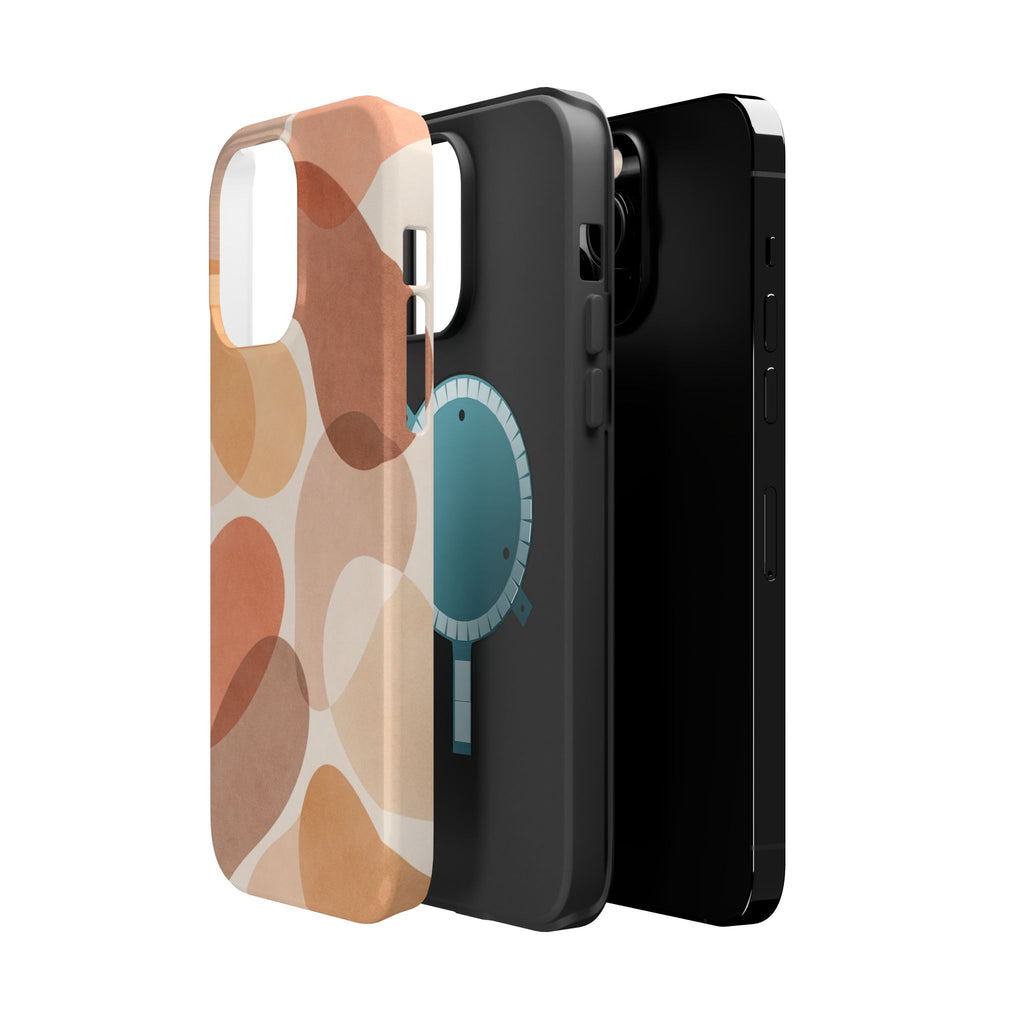 Abstract Terracotta Magnetic Impact Phone Case