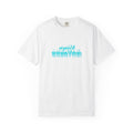 Breathe Graphic T-Shirt — Chill Ocean Blue Typography Tee