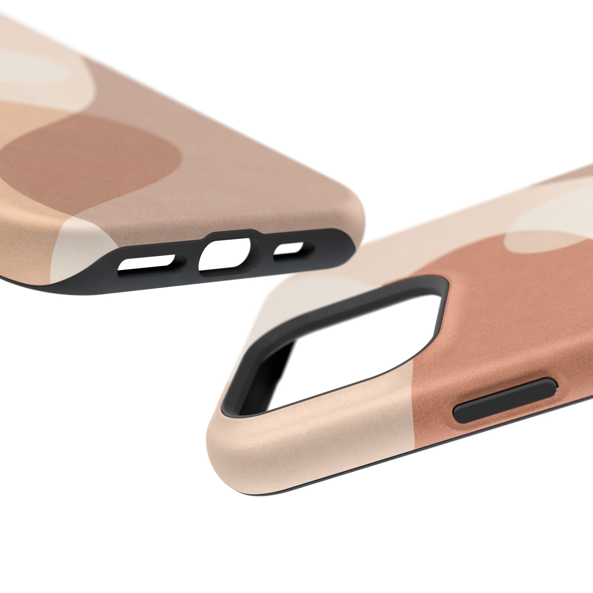 Abstract Earth-Tone Magnetic Impact Phone Case