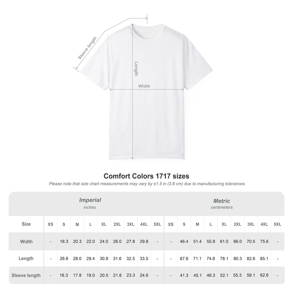 The "Just. Plain." Essential Tee Heavyweight Garment-Dyed