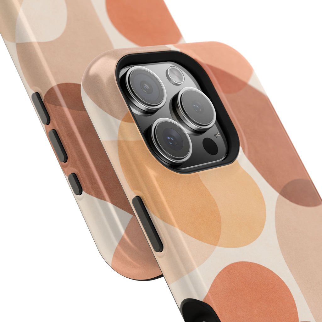 Abstract Terracotta Magnetic Impact Phone Case