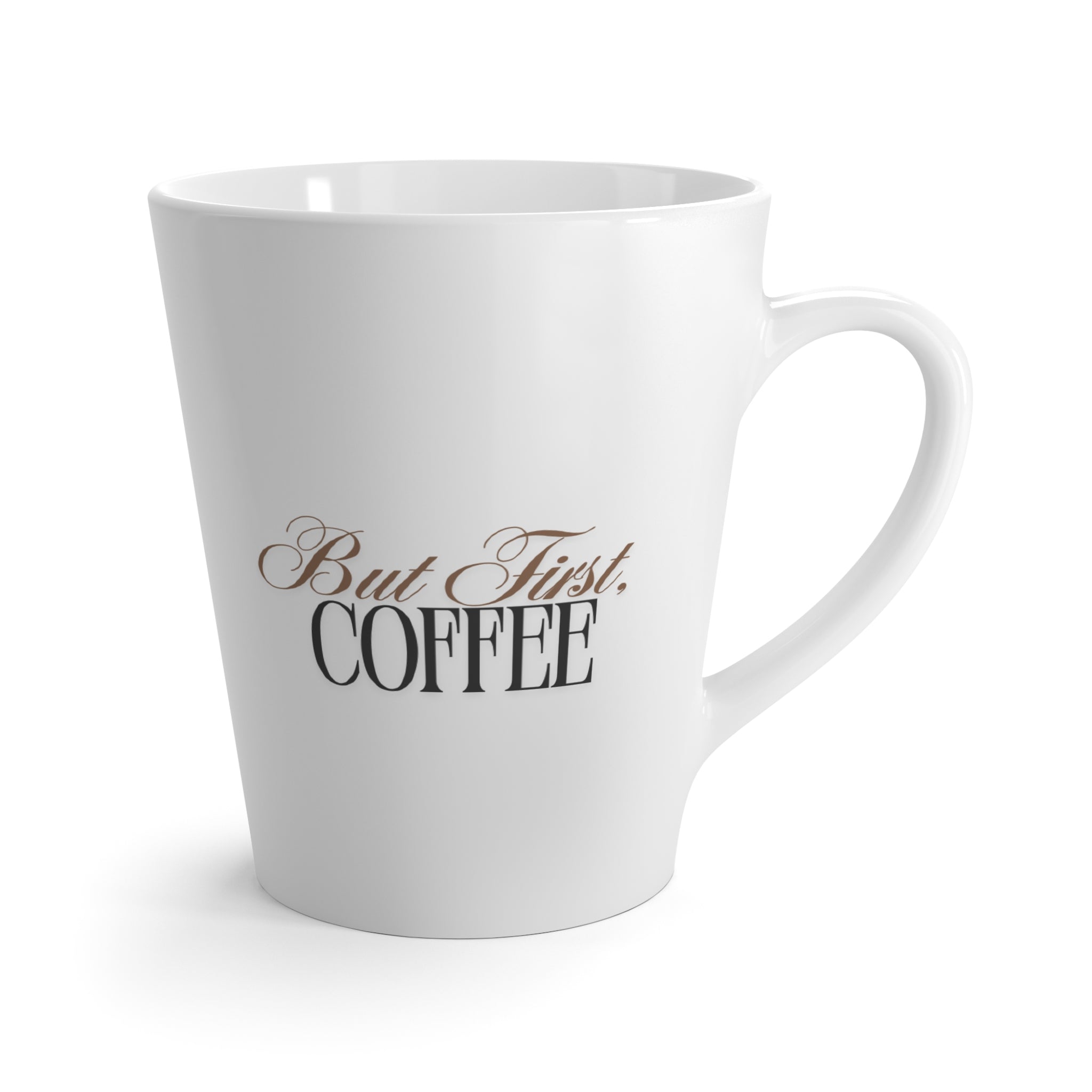 Latte Mug — Blissful Morning Coffee Ceramic Cup