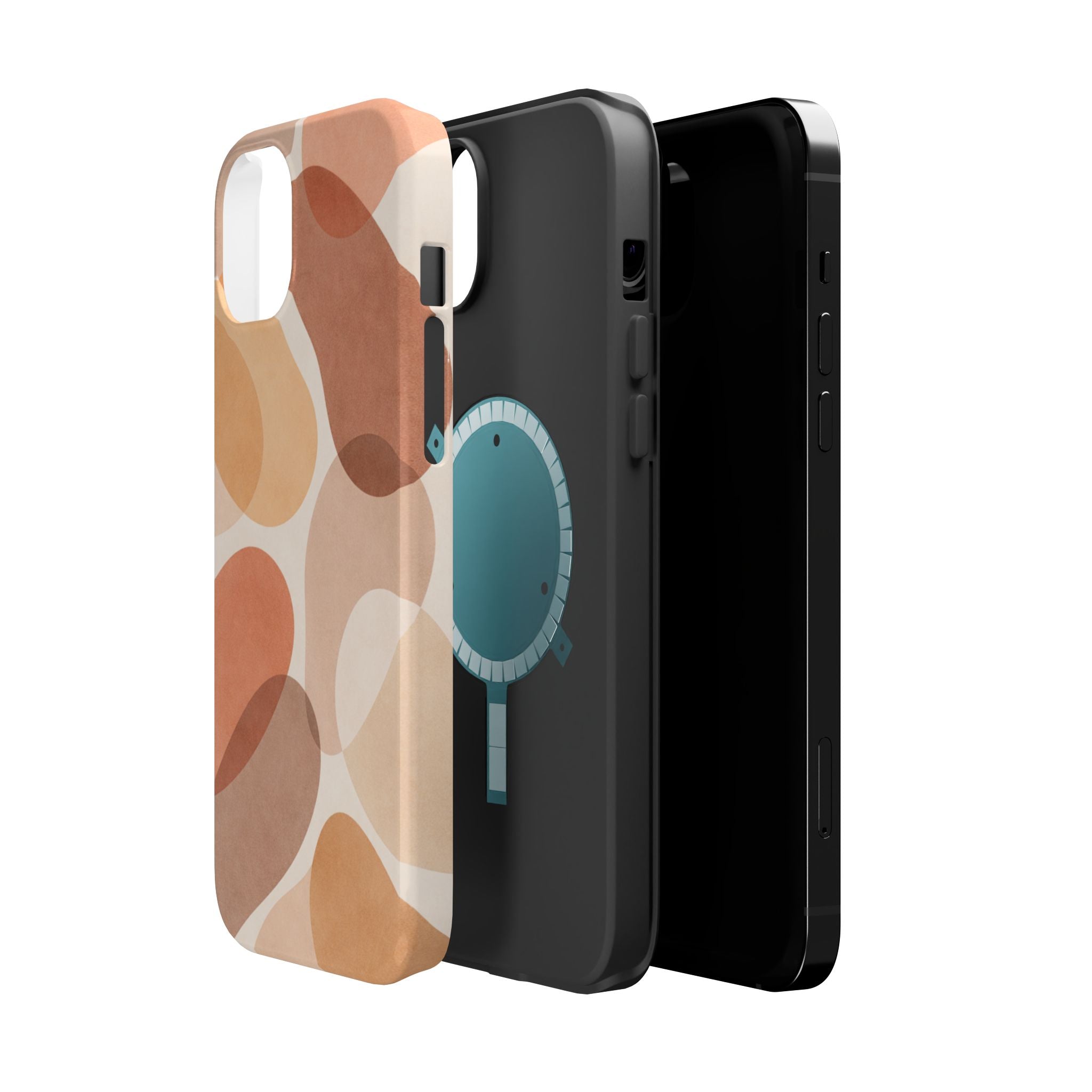 Abstract Terracotta Magnetic Impact Phone Case