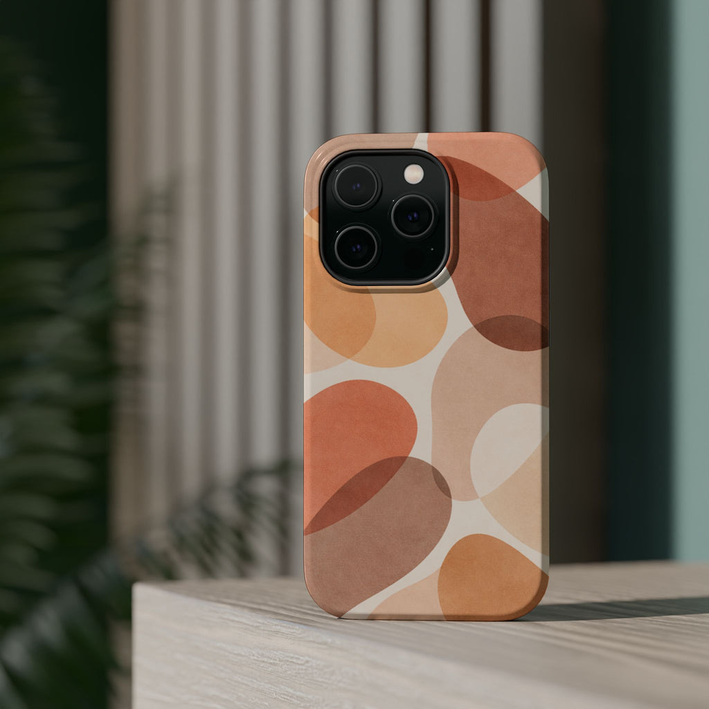 Abstract Terracotta Magnetic Impact Phone Case