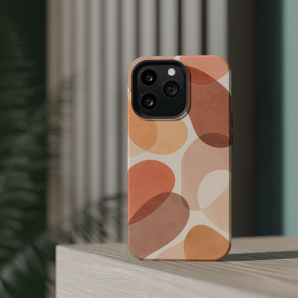 Abstract Terracotta Magnetic Impact Phone Case