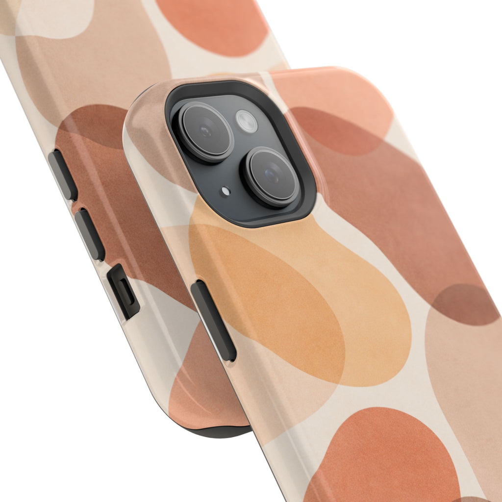 Abstract Terracotta Magnetic Impact Phone Case