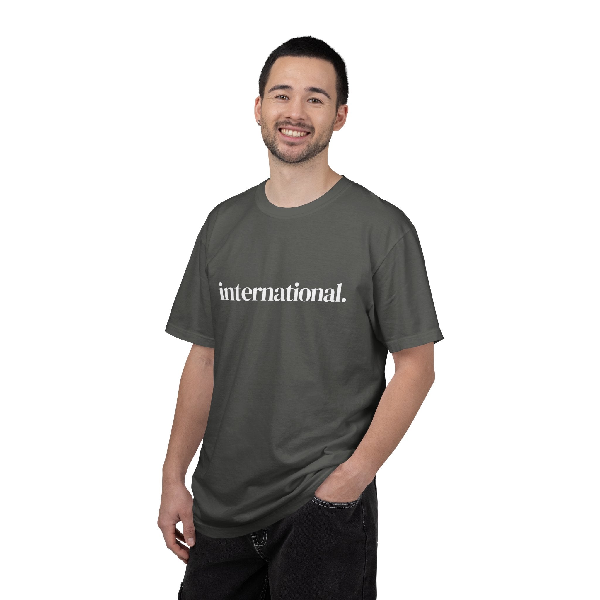 International. Graphic T-Shirt — Minimal Affirmation Tee