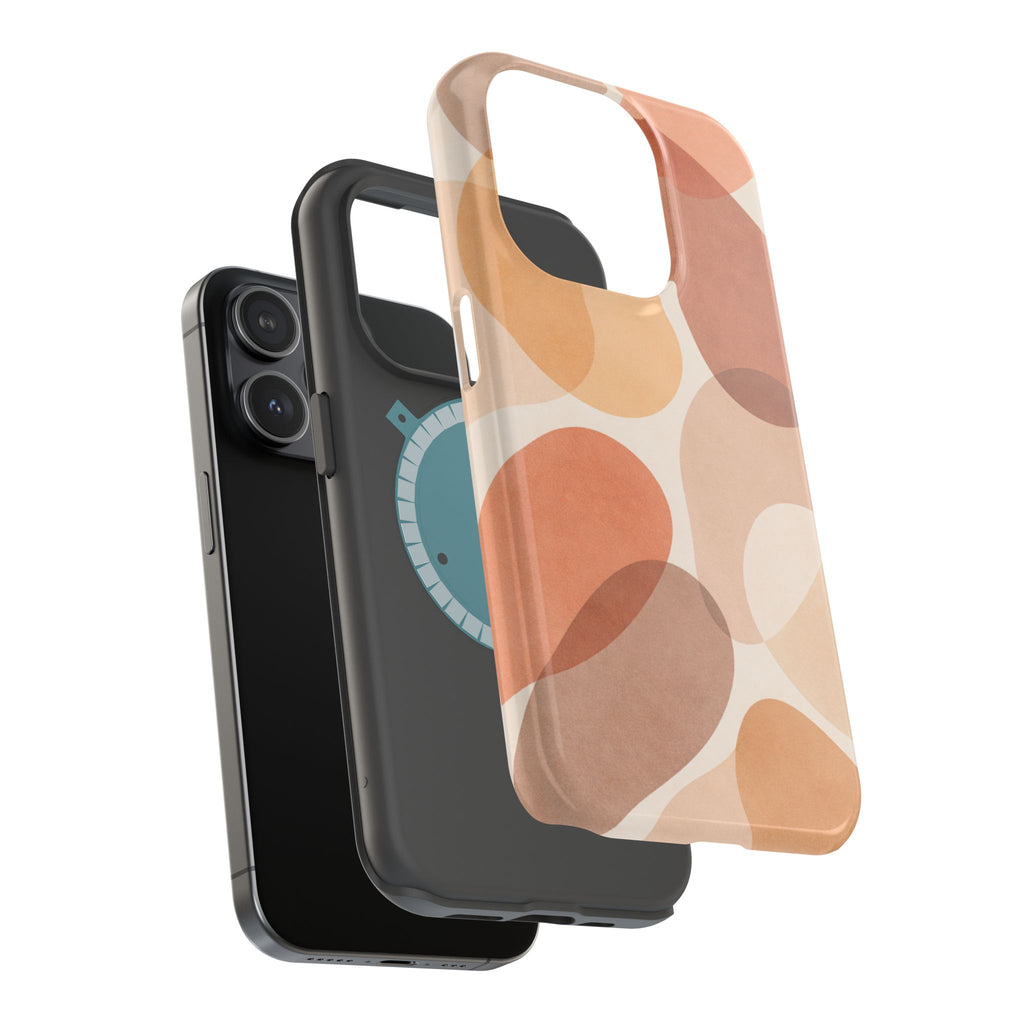 Abstract Terracotta Magnetic Impact Phone Case