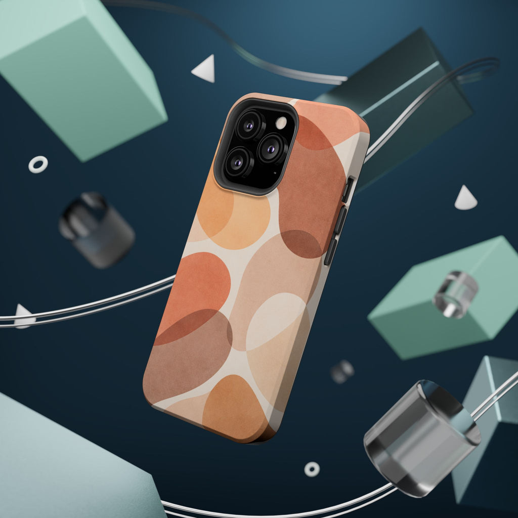 Abstract Terracotta Magnetic Impact Phone Case