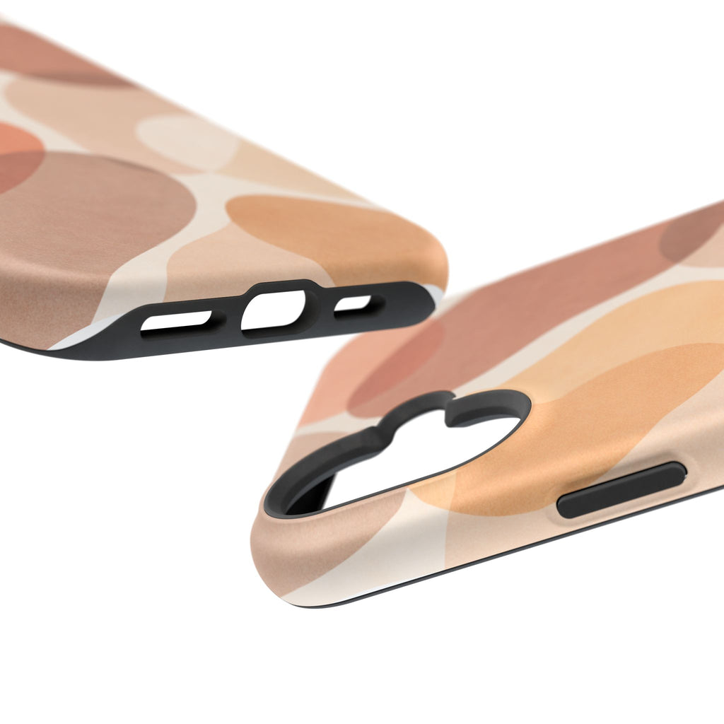 Abstract Terracotta Magnetic Impact Phone Case