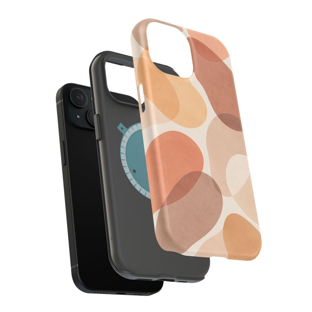 Abstract Terracotta Magnetic Impact Phone Case