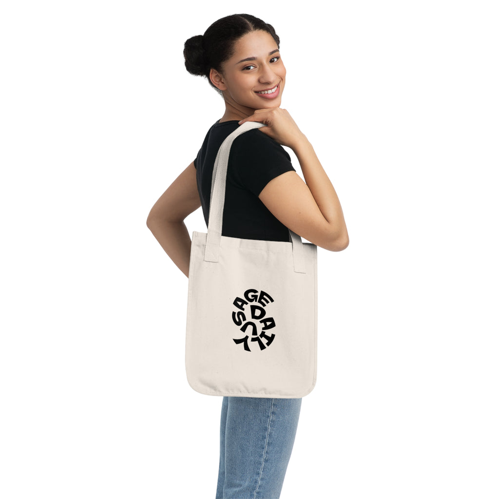 The "Daily Usage" Organic Tote | Sustainable Canvas Essential