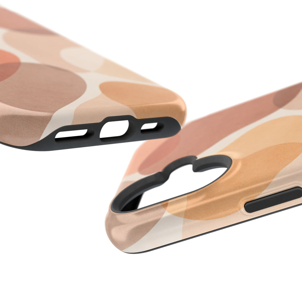 Abstract Terracotta Magnetic Impact Phone Case