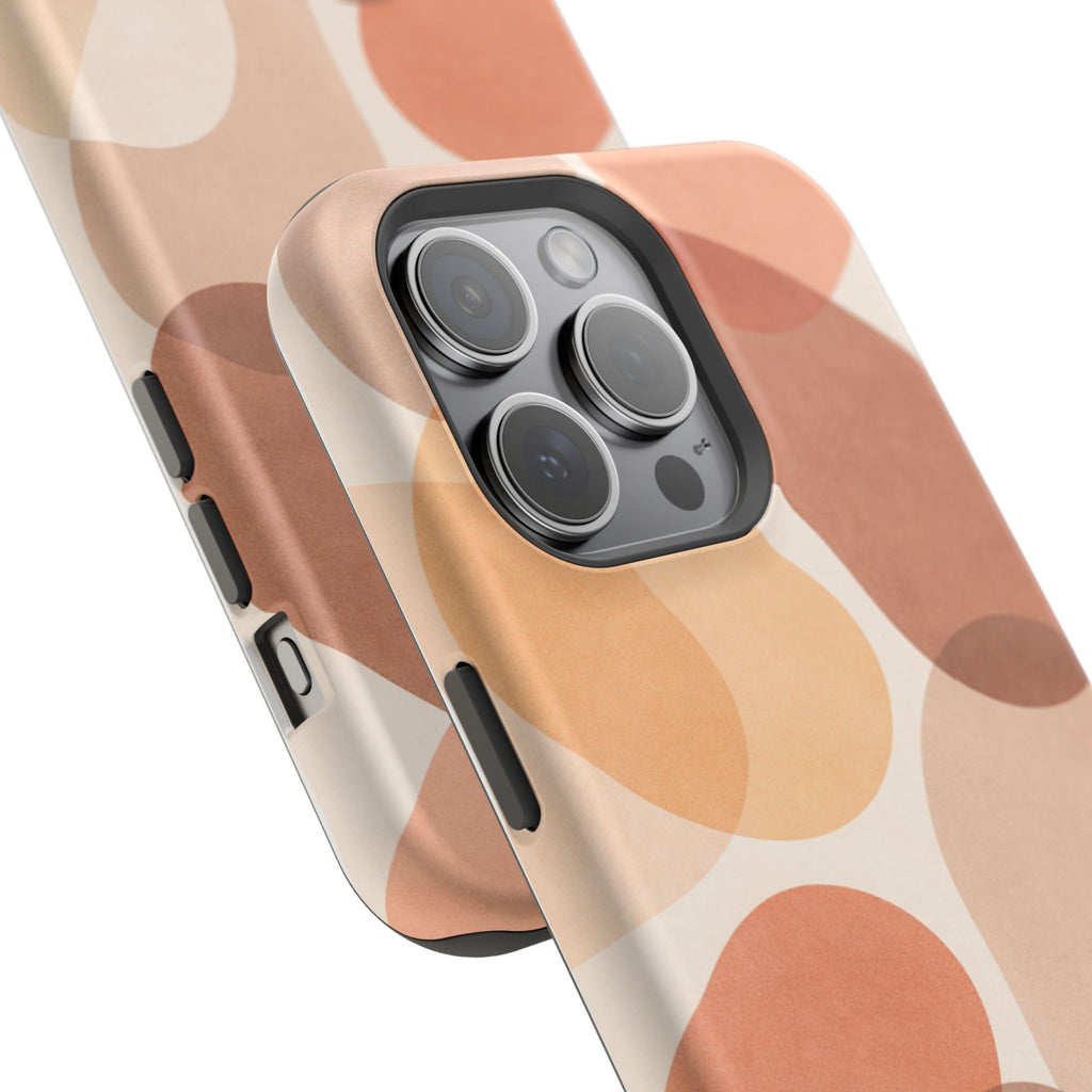 Abstract Terracotta Magnetic Impact Phone Case