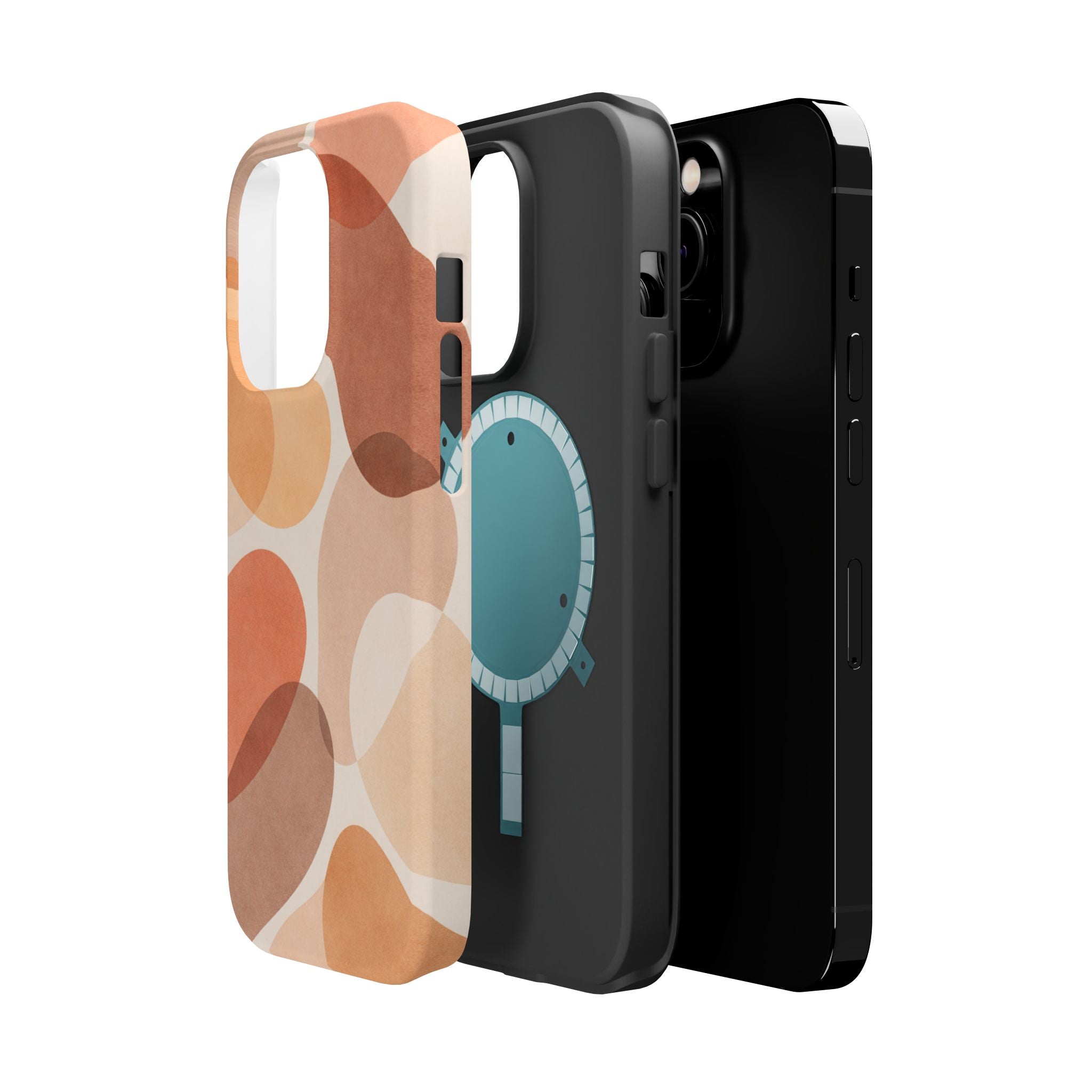 Abstract Terracotta Magnetic Impact Phone Case