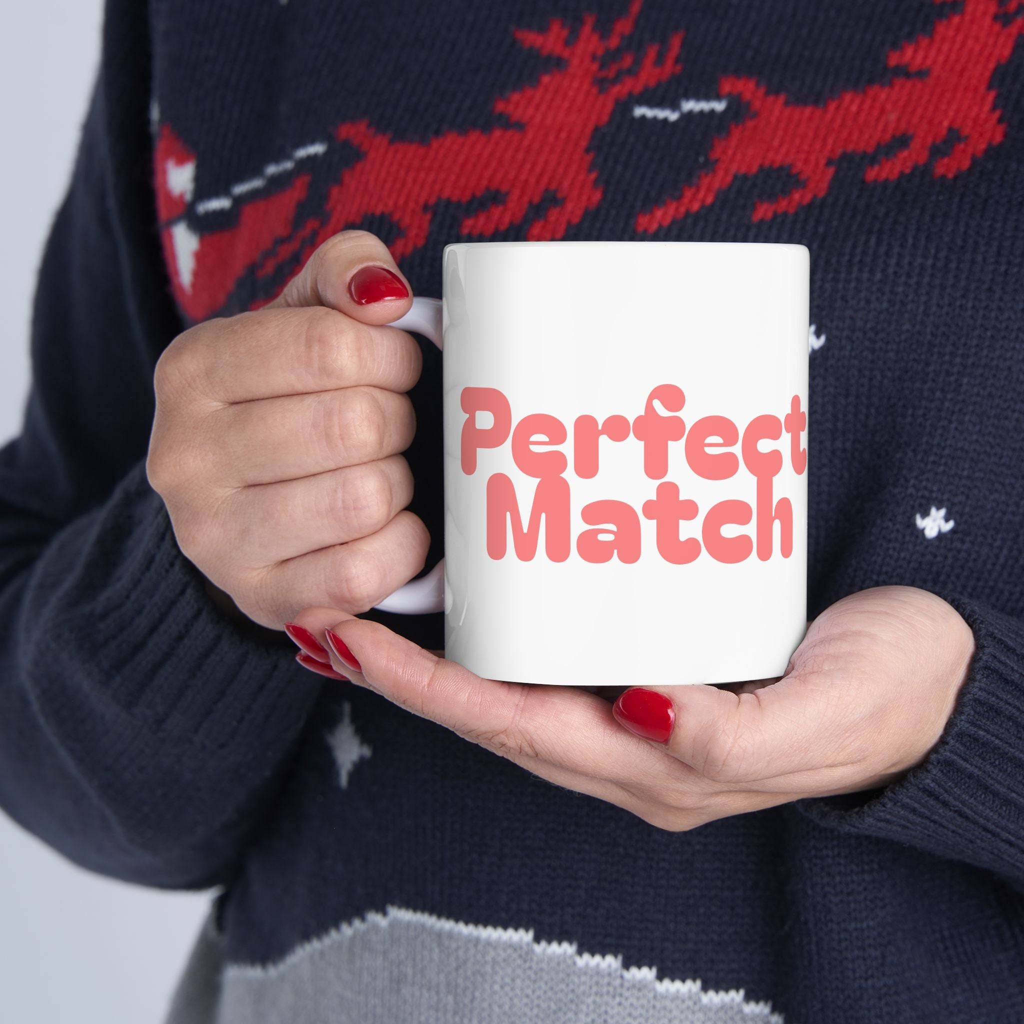 The "Perfect Match" Watercolor Dino Mug | A Sweet Anniversary & Valentine’s Gift