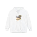 Coffee Cup Hoodie — "Coffee Is My Self Care" Cozy White Pullover