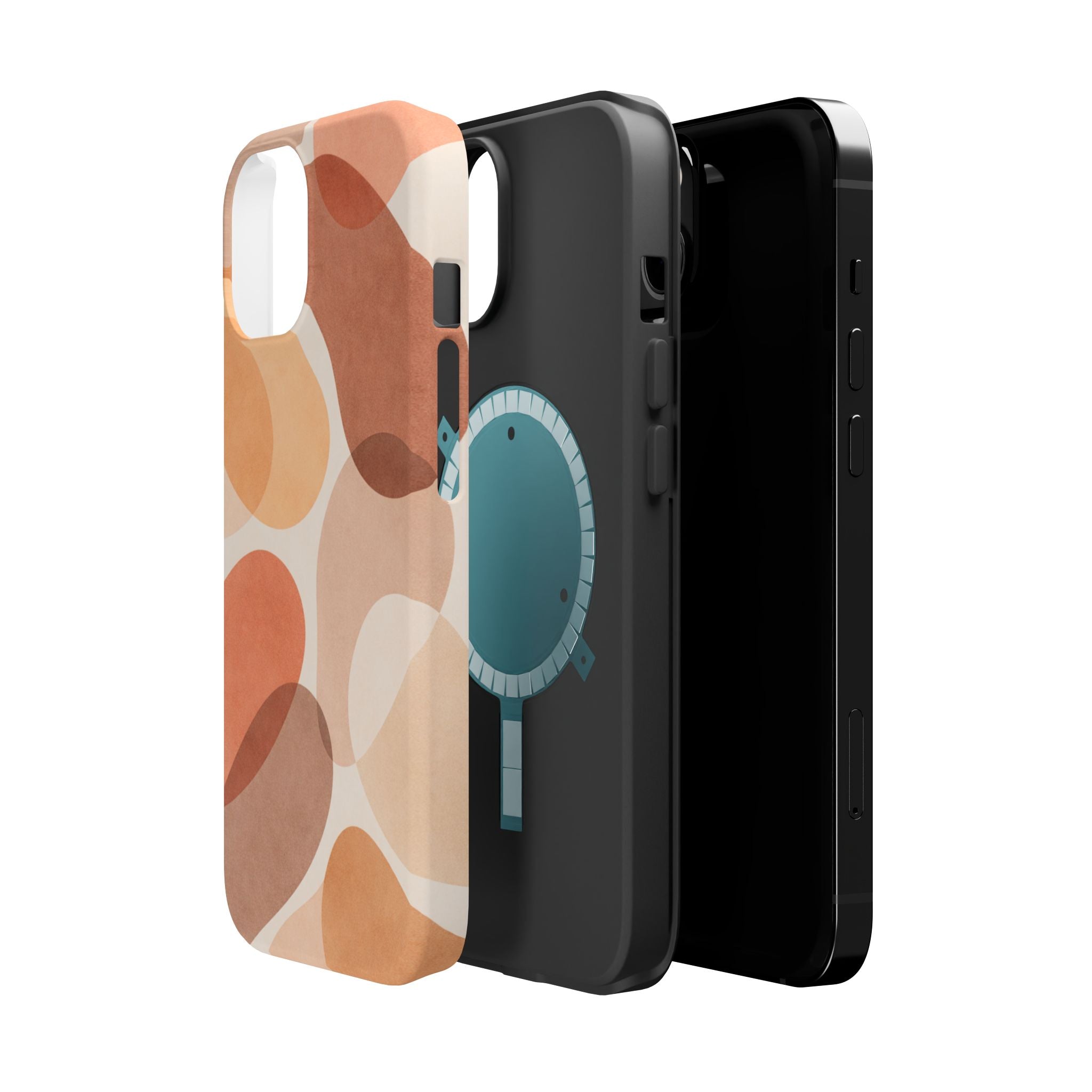 Abstract Terracotta Magnetic Impact Phone Case