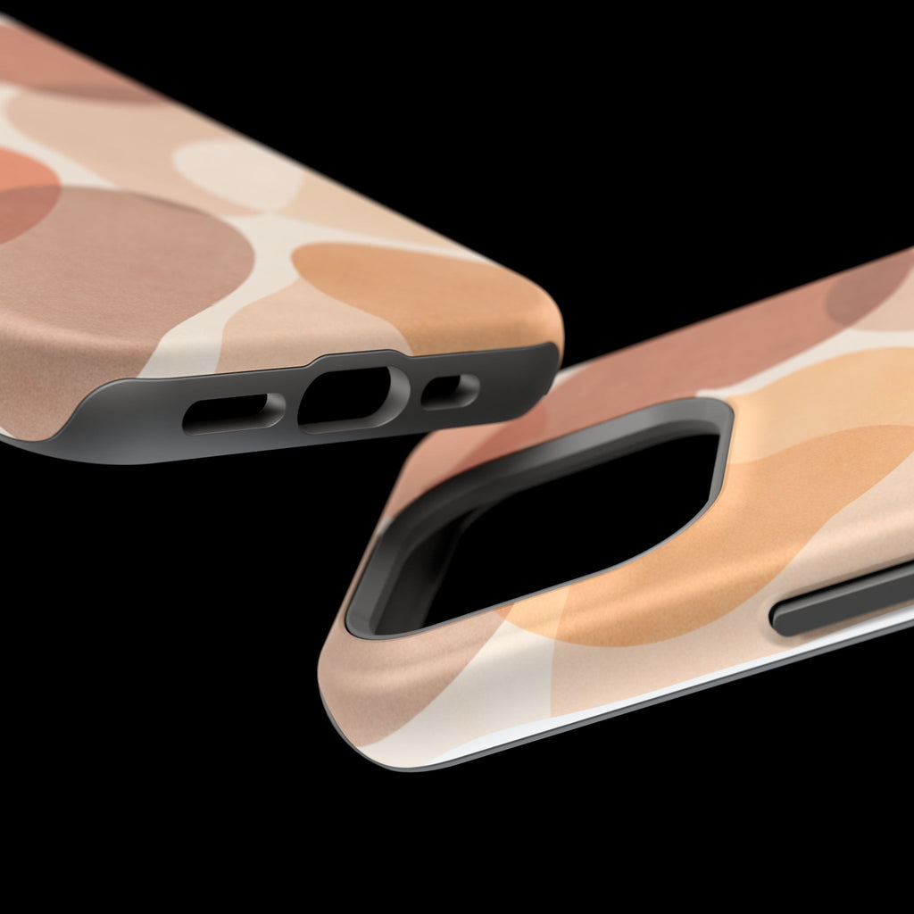 Abstract Terracotta Magnetic Impact Phone Case