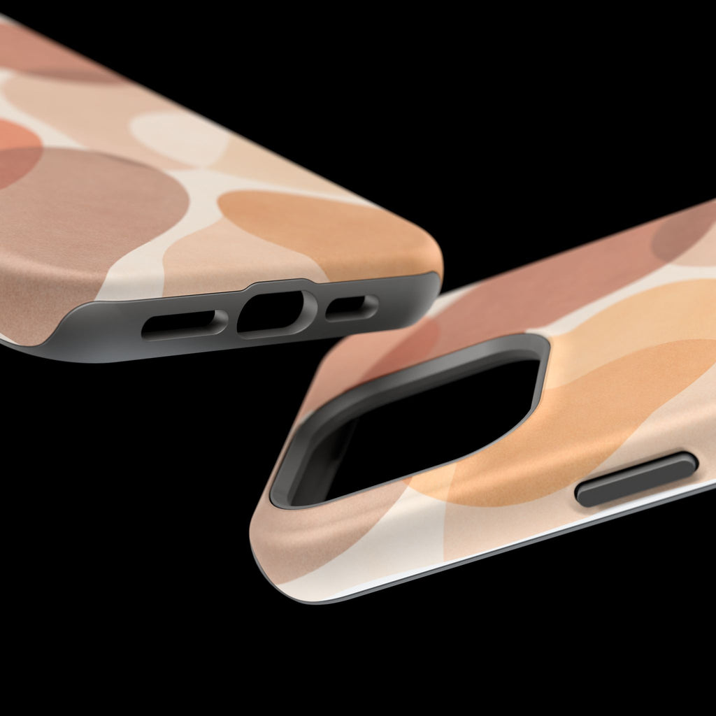 Abstract Terracotta Magnetic Impact Phone Case