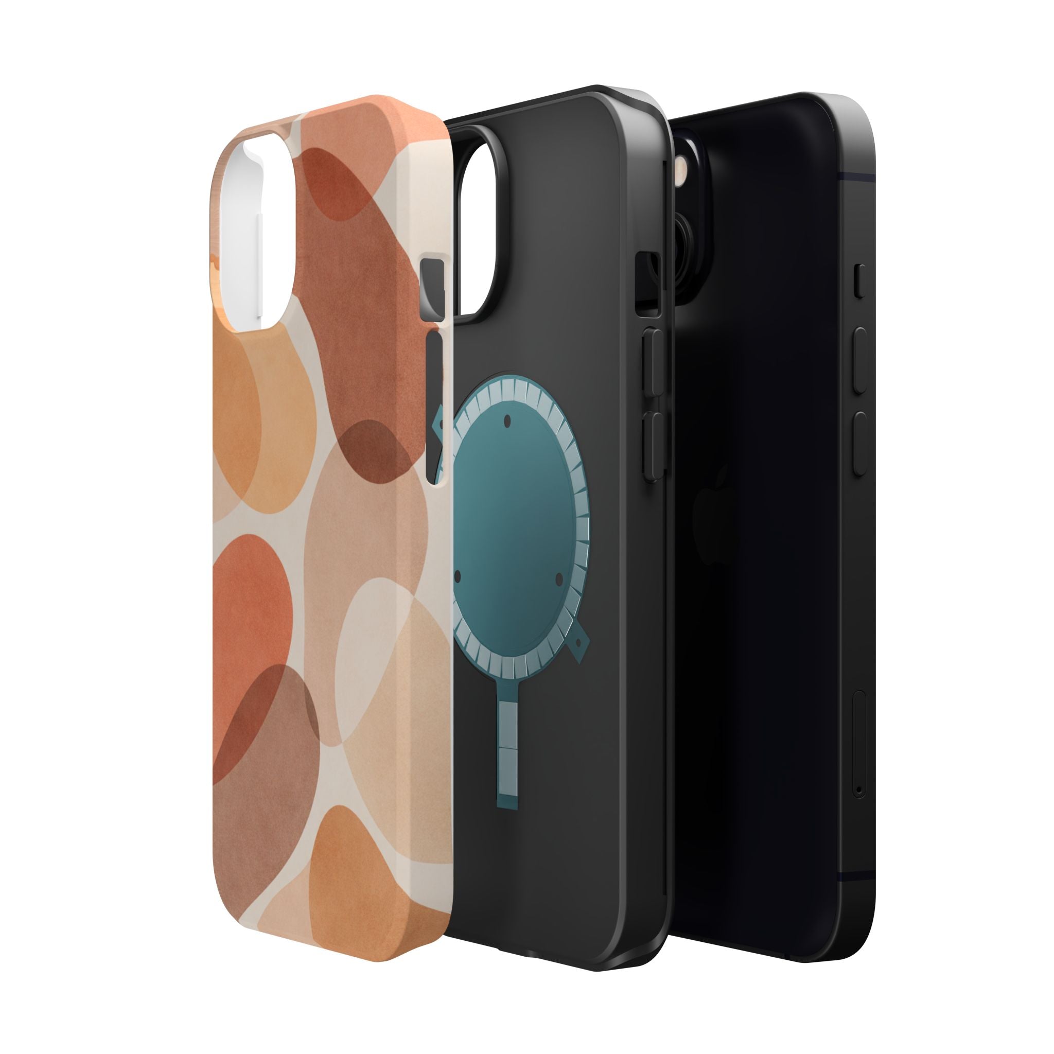 Abstract Terracotta Magnetic Impact Phone Case