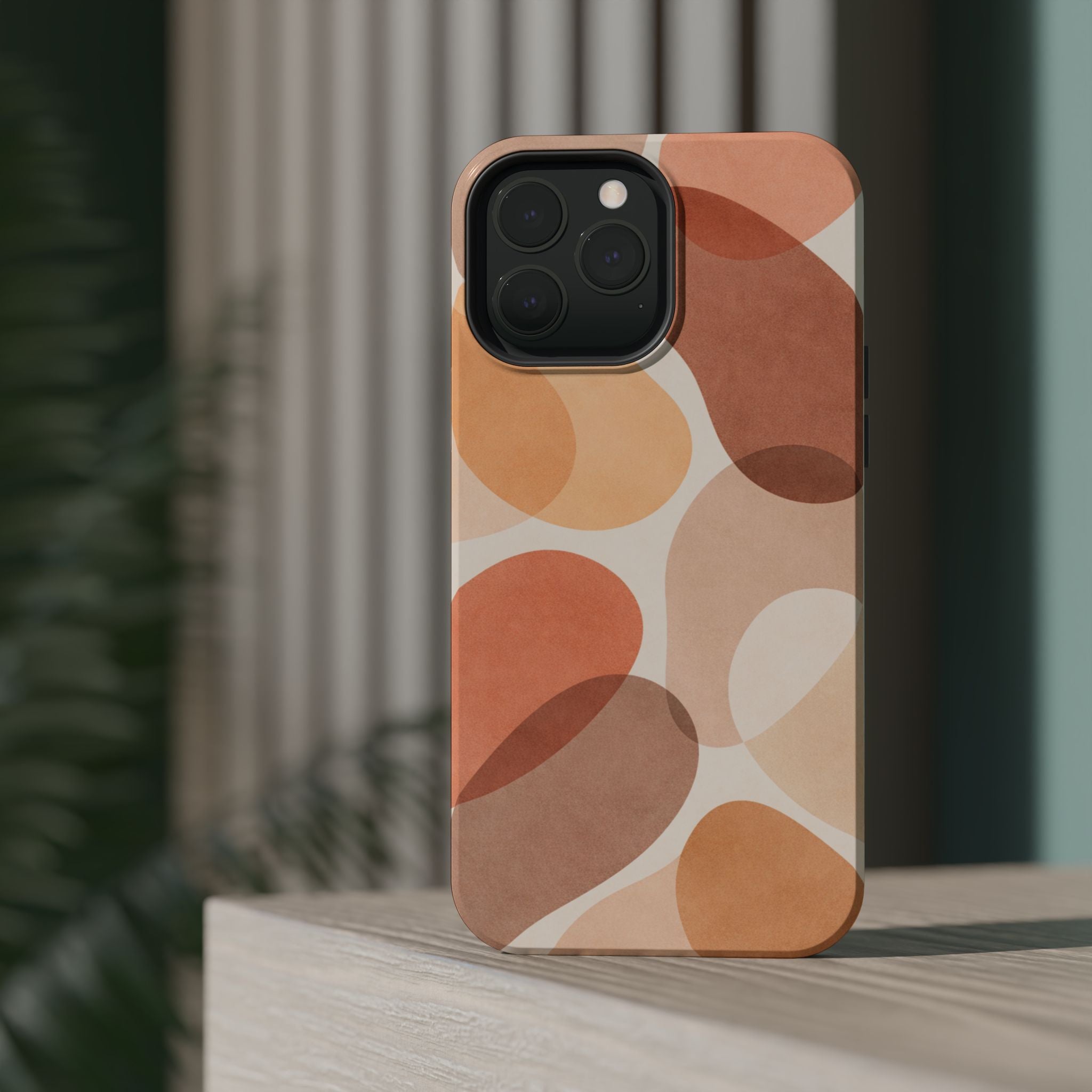 Abstract Terracotta Magnetic Impact Phone Case