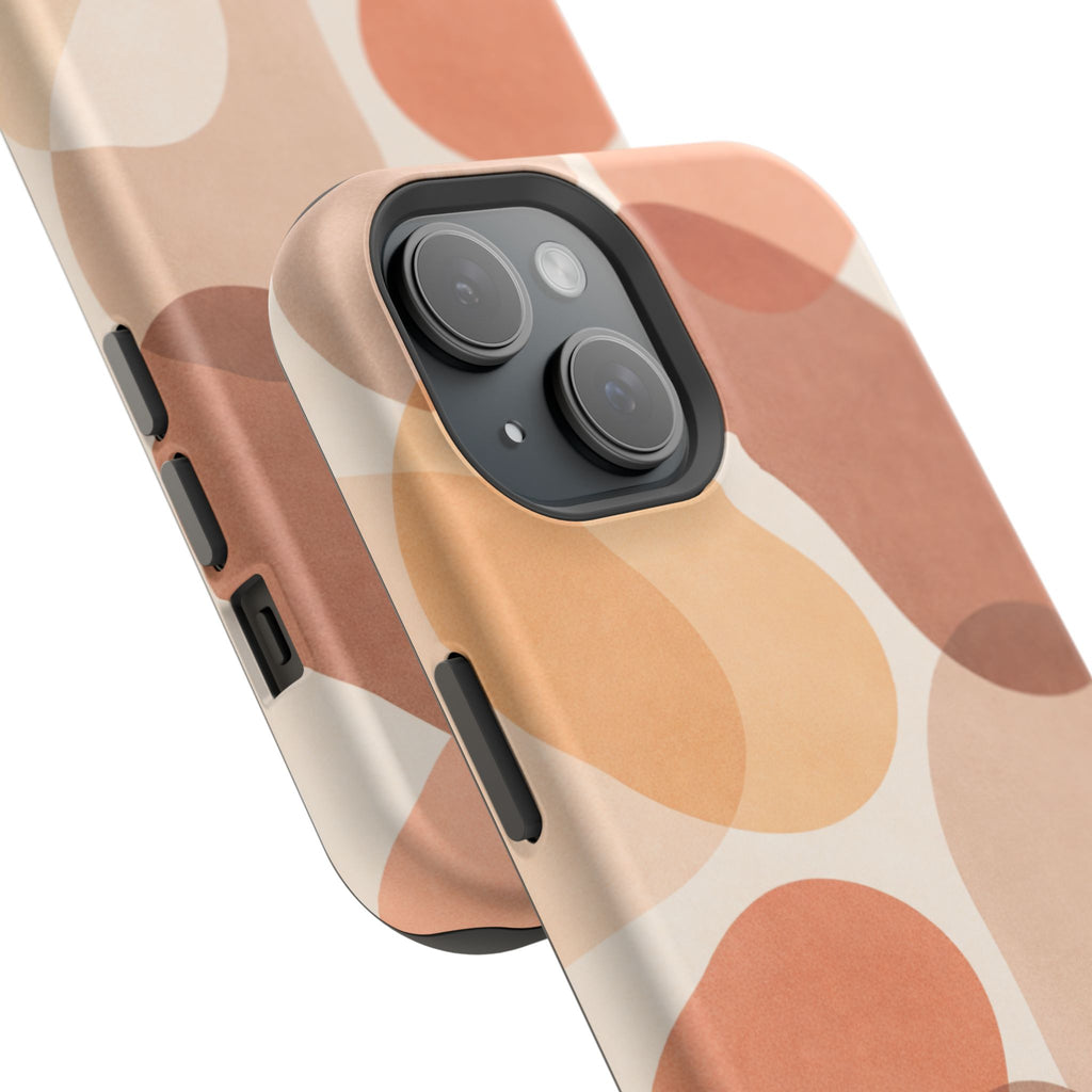 Abstract Terracotta Magnetic Impact Phone Case