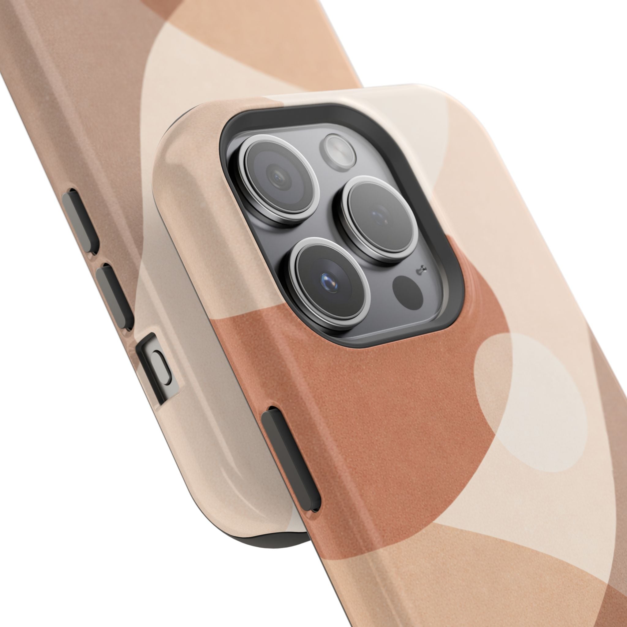 Abstract Earth-Tone Magnetic Impact Phone Case