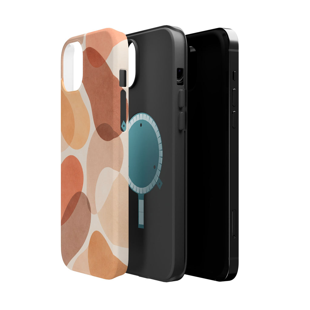 Abstract Terracotta Magnetic Impact Phone Case