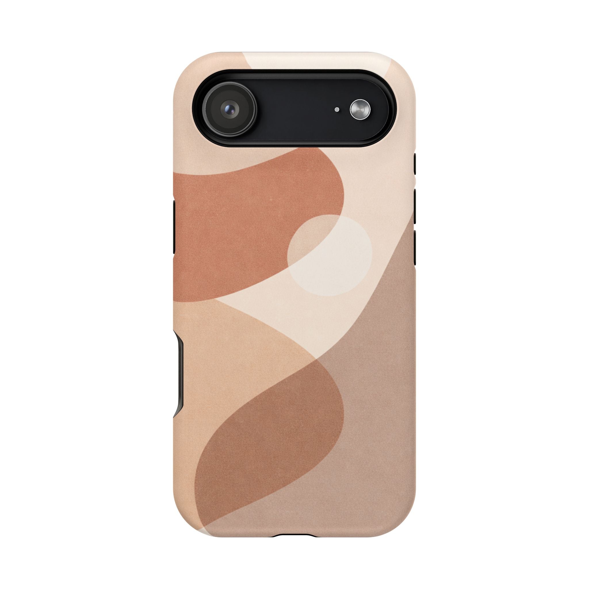 Abstract Earth-Tone Magnetic Impact Phone Case