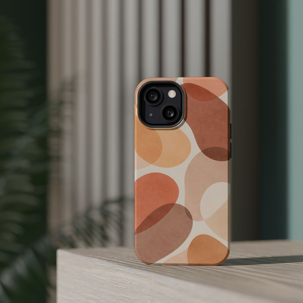 Abstract Terracotta Magnetic Impact Phone Case