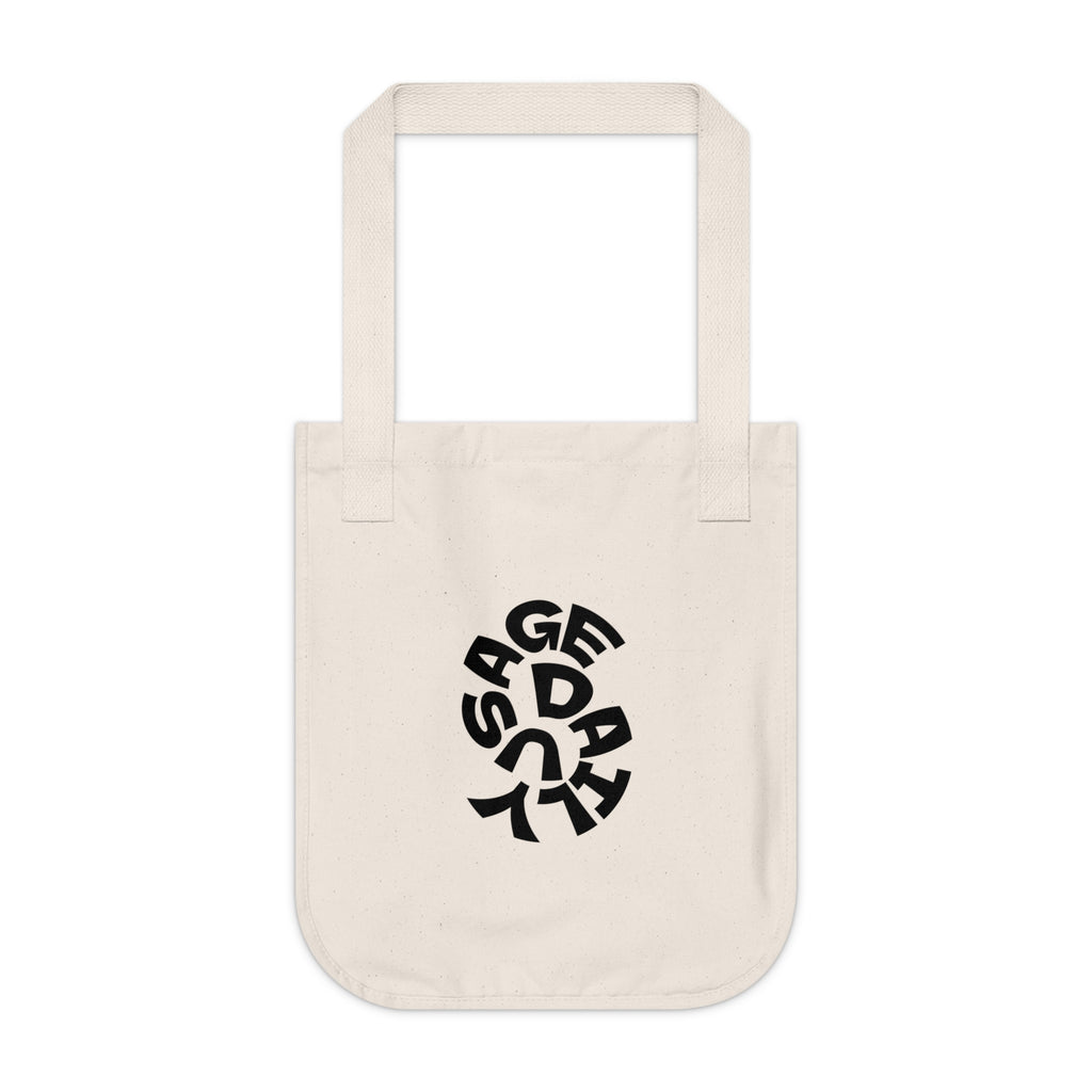 The "Daily Usage" Organic Tote | Sustainable Canvas Essential