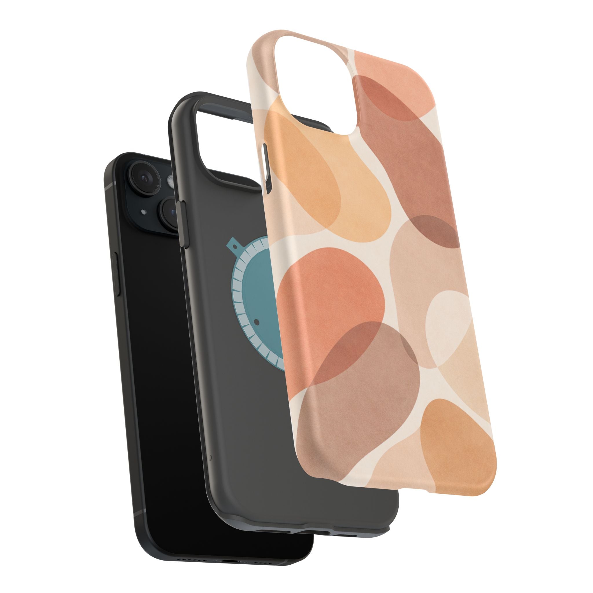 Abstract Terracotta Magnetic Impact Phone Case