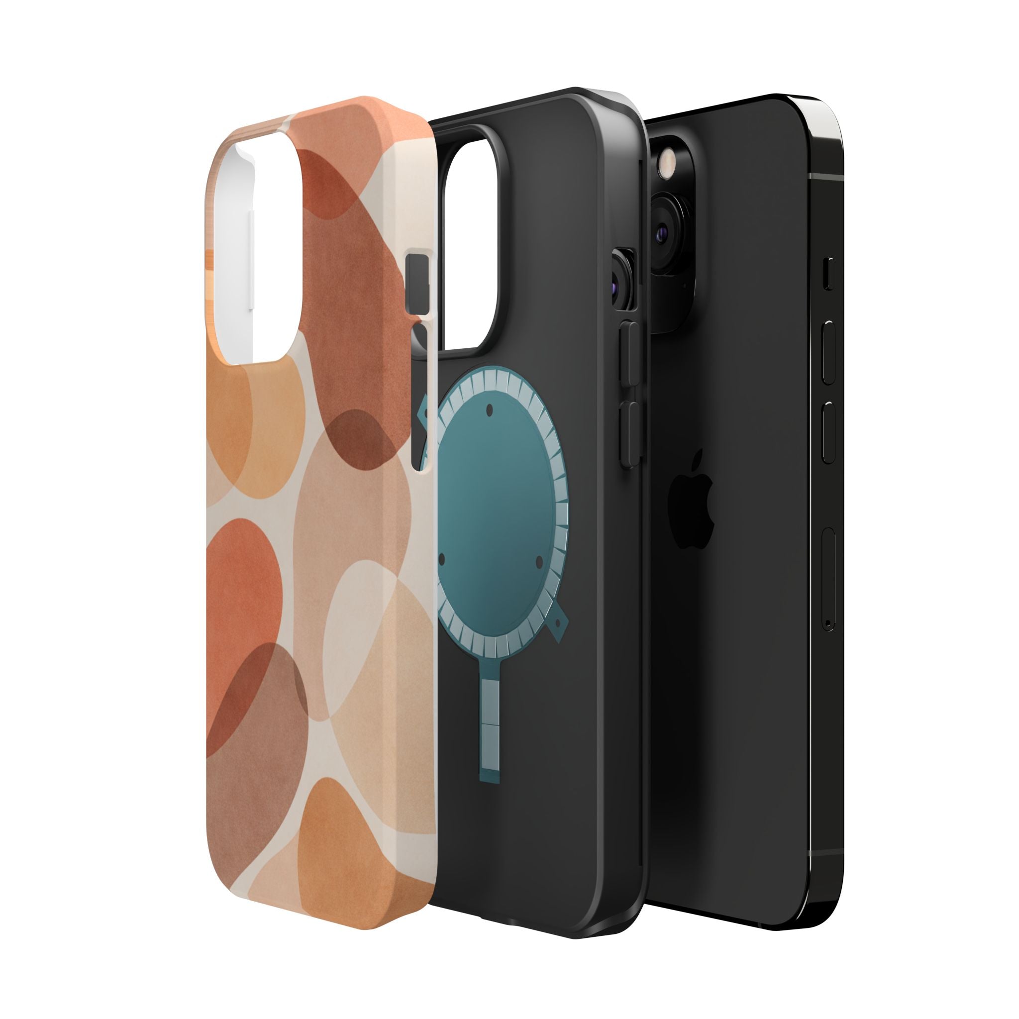Abstract Terracotta Magnetic Impact Phone Case