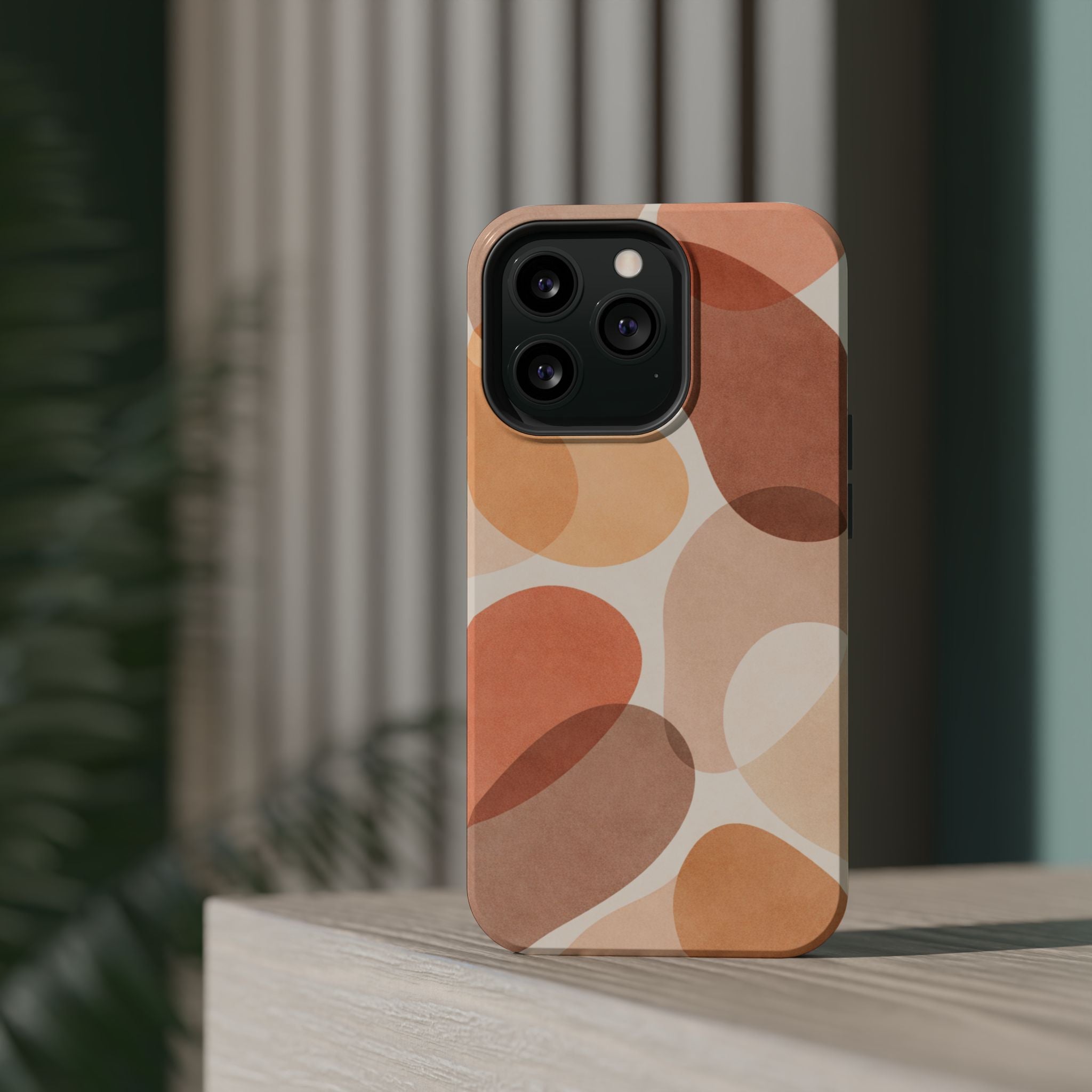 Abstract Terracotta Magnetic Impact Phone Case