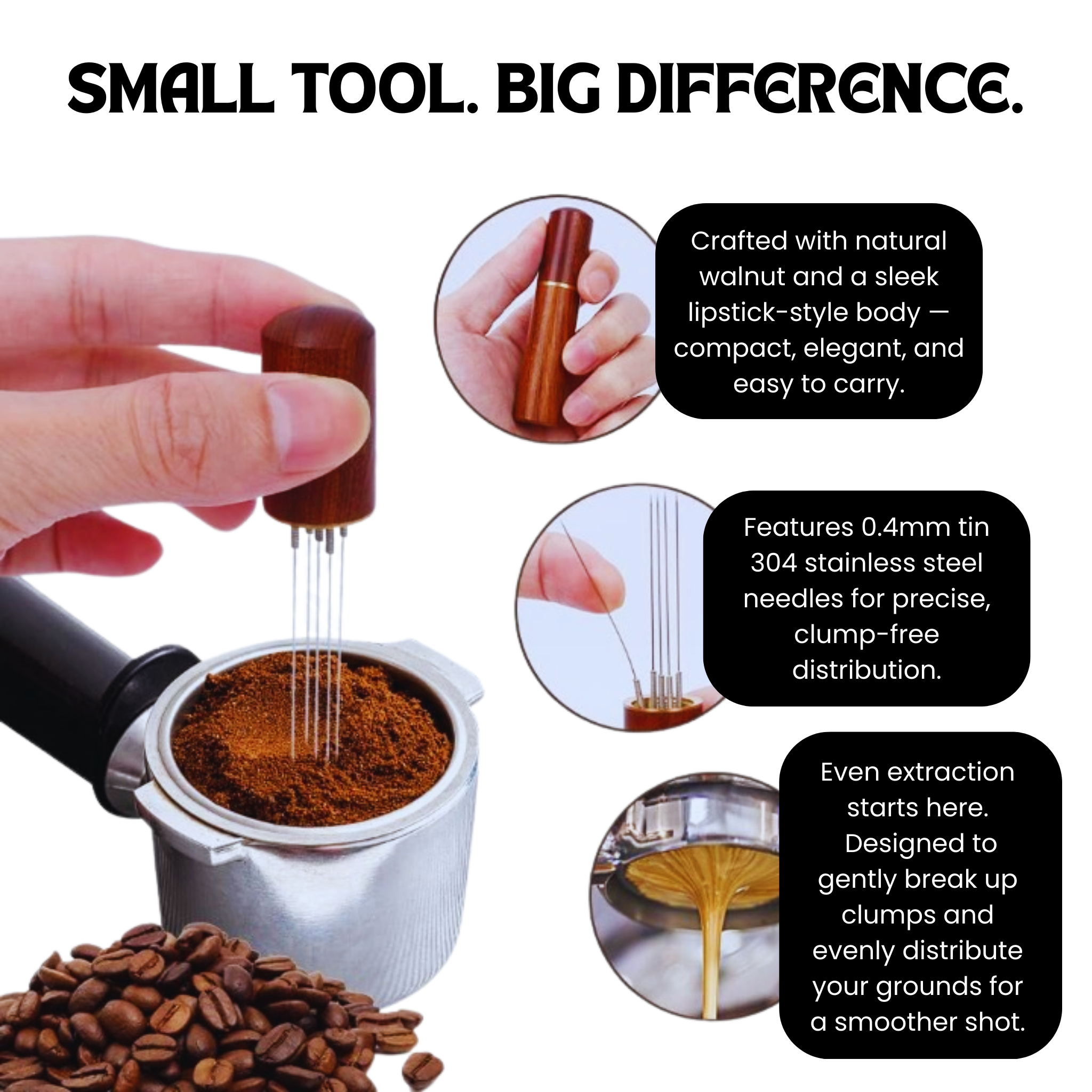 23 PCS Espresso Coffee Tamper Set – 51mm Coffee Tamper, Milk Frothing Pitcher, Barista Accessories Kit with Stirrer, Tamper Mat, Latte Art Tools & More