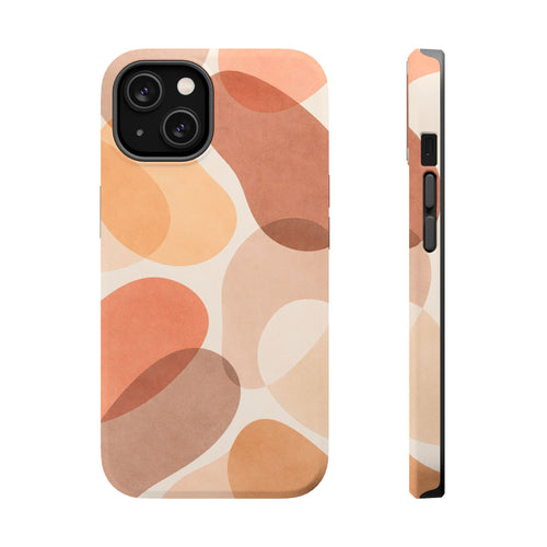 Abstract Terracotta Magnetic Impact Phone Case