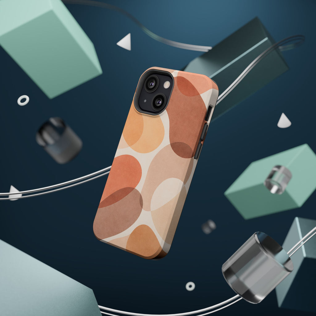 Abstract Terracotta Magnetic Impact Phone Case