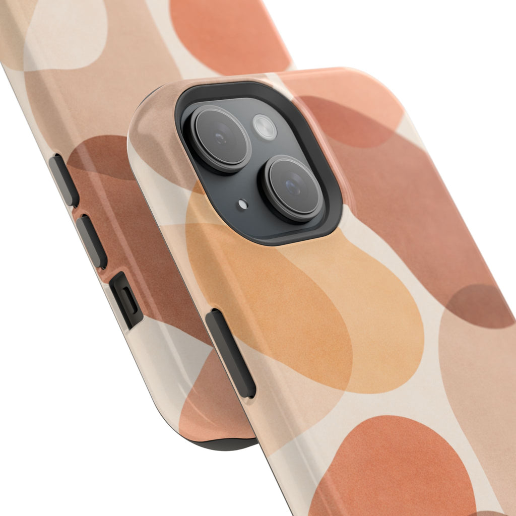 Abstract Terracotta Magnetic Impact Phone Case