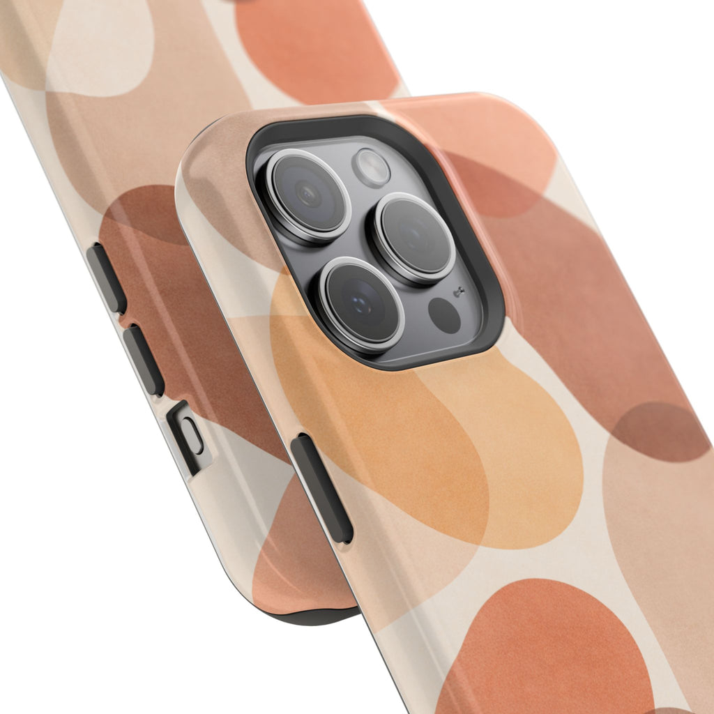Abstract Terracotta Magnetic Impact Phone Case