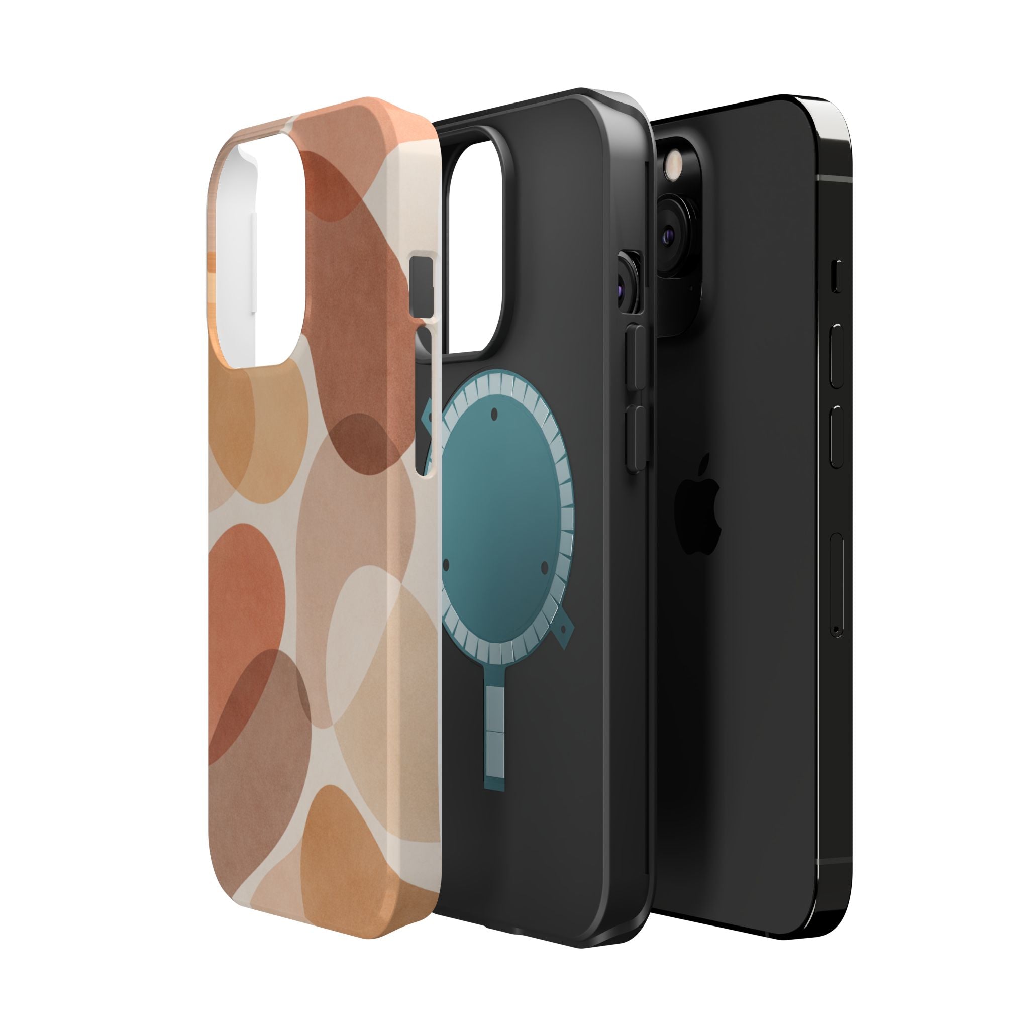 Abstract Terracotta Magnetic Impact Phone Case
