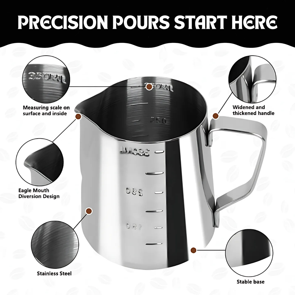 23 PCS Espresso Coffee Tamper Set – 51mm Coffee Tamper, Milk Frothing Pitcher, Barista Accessories Kit with Stirrer, Tamper Mat, Latte Art Tools & More