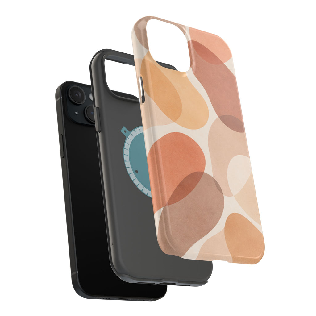 Abstract Terracotta Magnetic Impact Phone Case