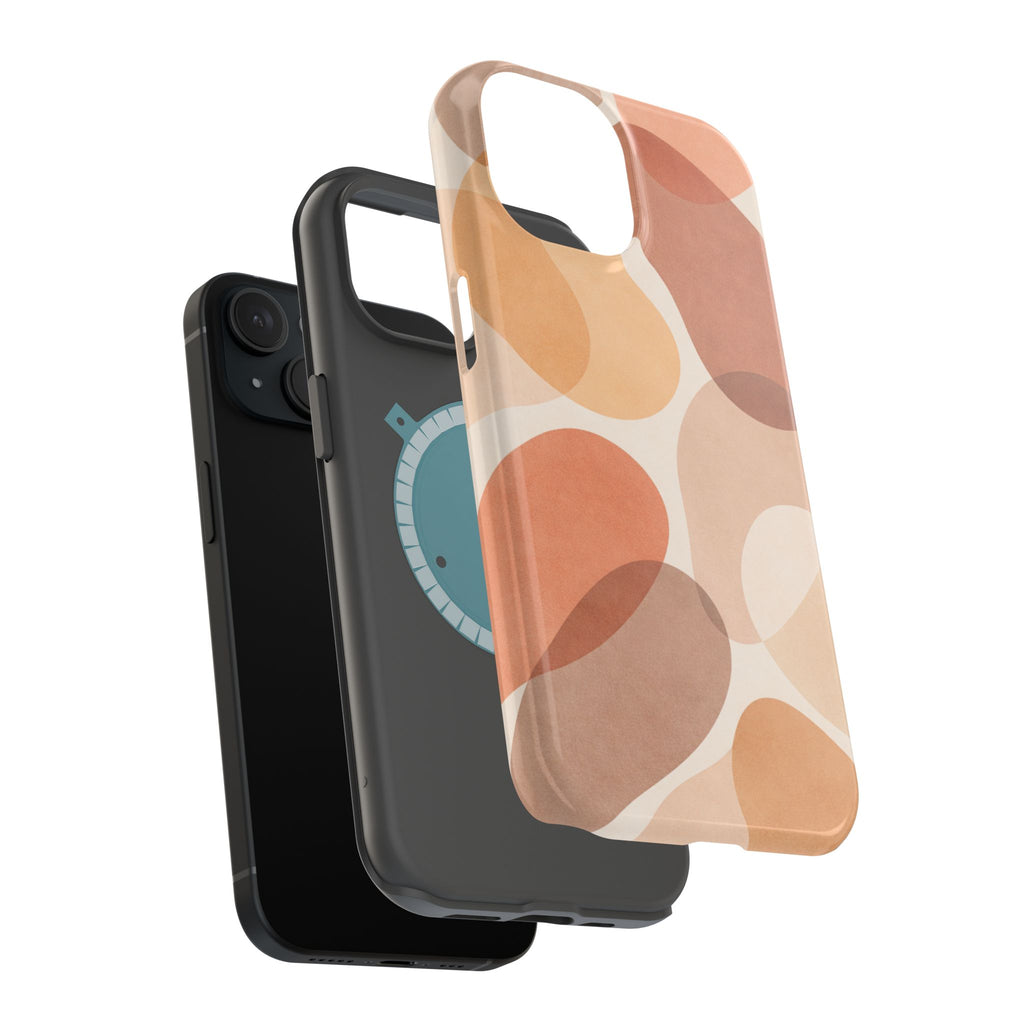 Abstract Terracotta Magnetic Impact Phone Case