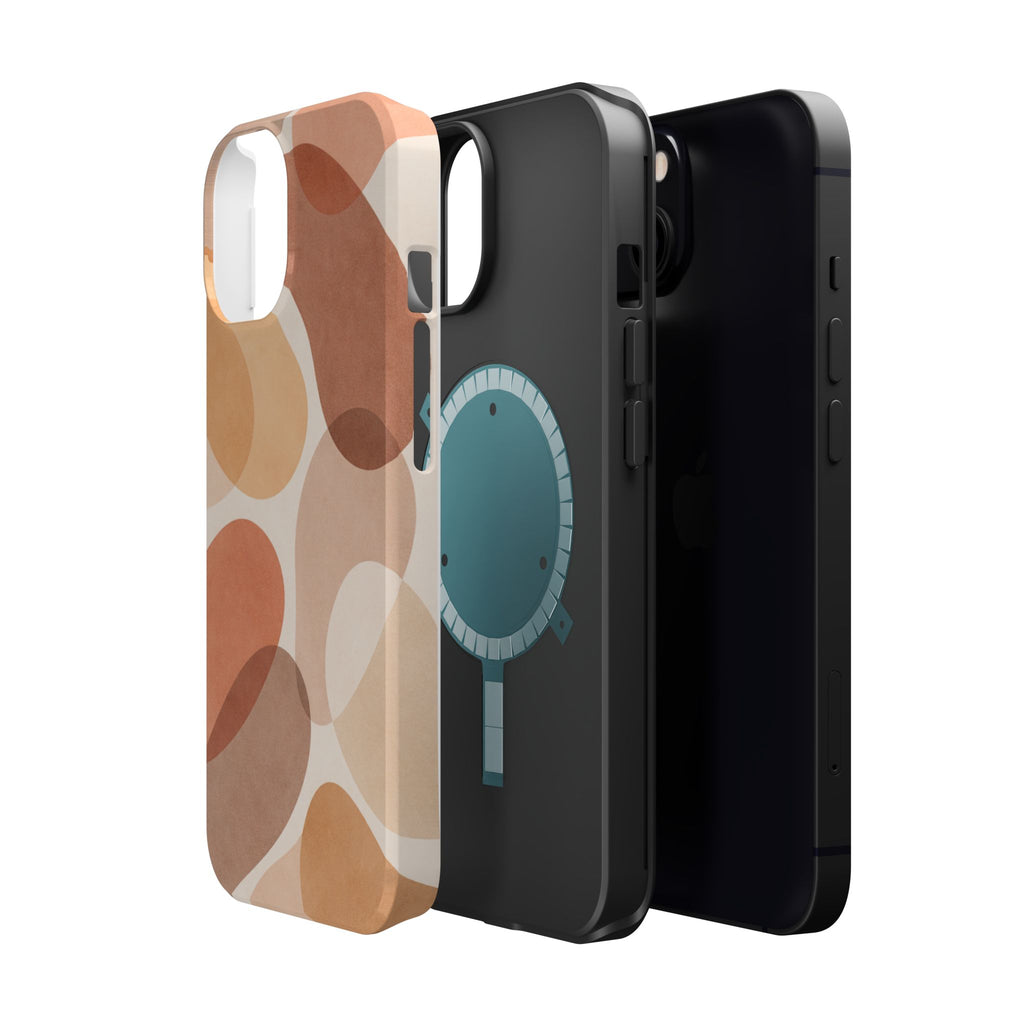 Abstract Terracotta Magnetic Impact Phone Case