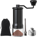 Manual Coffee Grinder — Glass Jar Edition