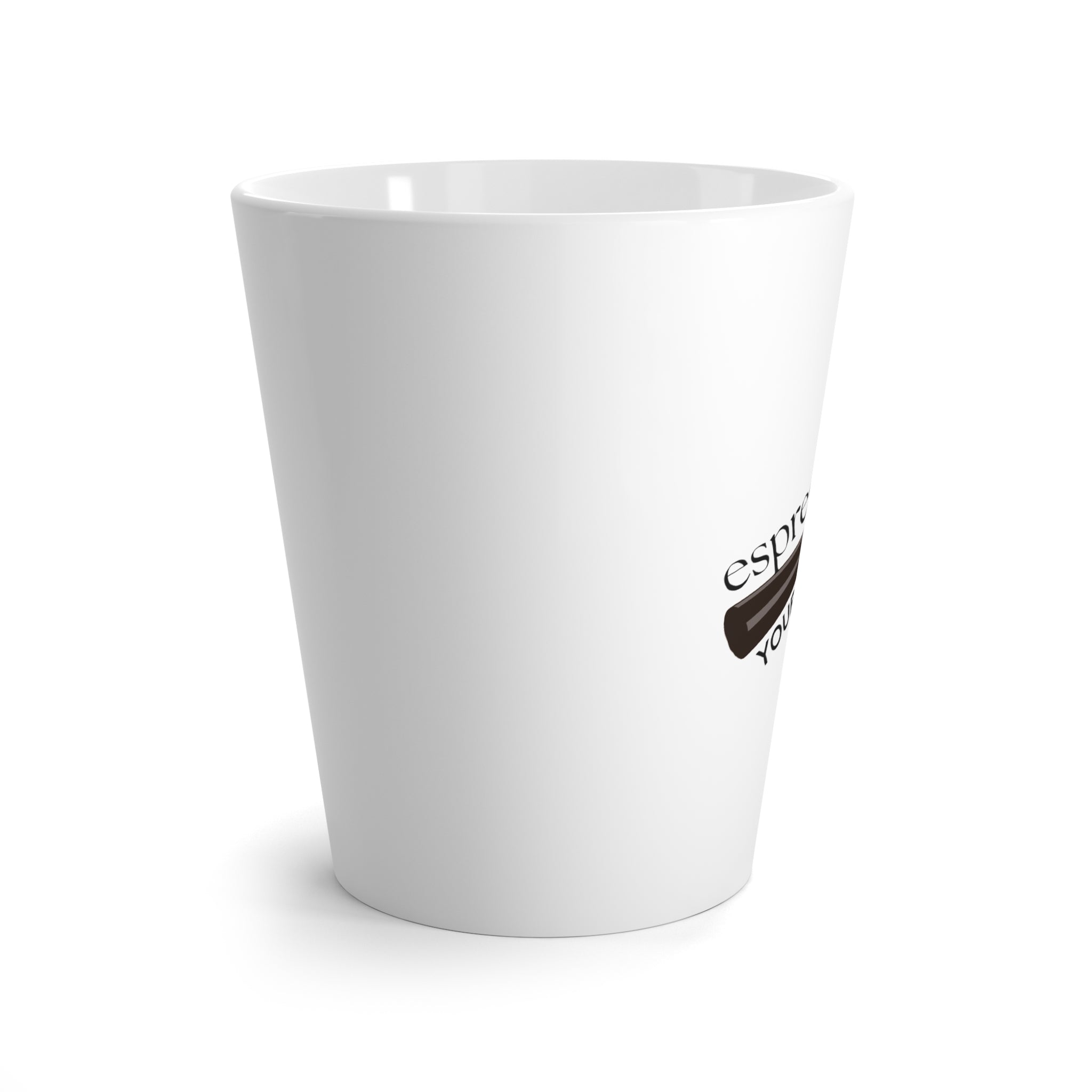 Latte Mug — Espresso Yourself Coffee Cup