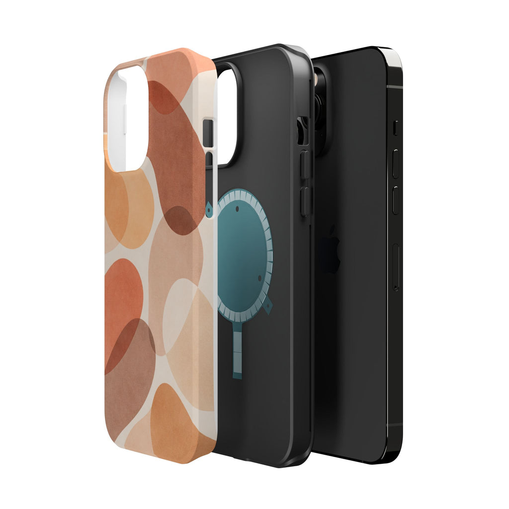 Abstract Terracotta Magnetic Impact Phone Case