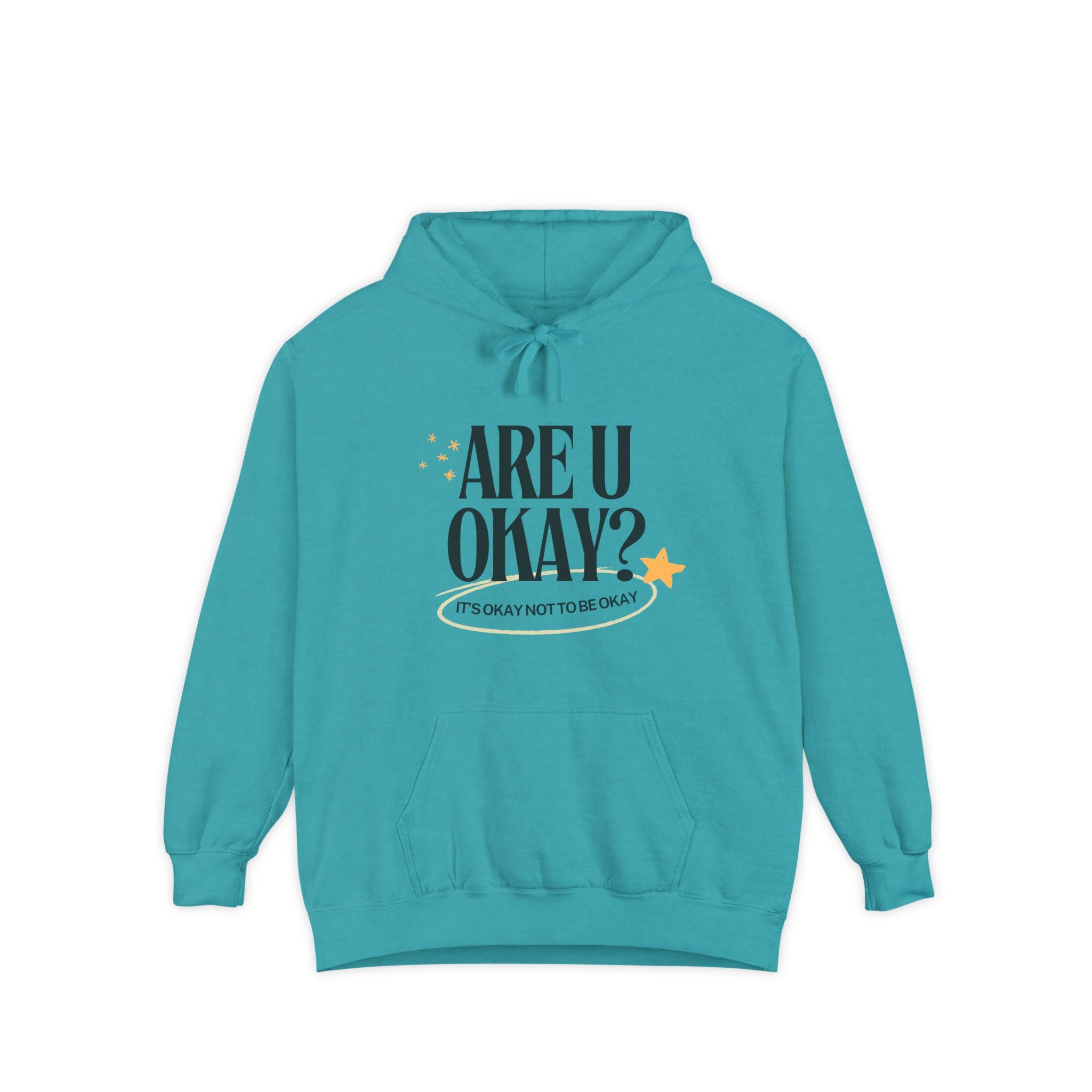 Are U Okay? Hoodie — Mental Health Awareness Comfort Pullover