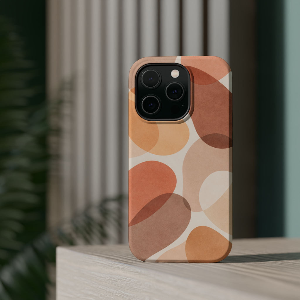 Abstract Terracotta Magnetic Impact Phone Case